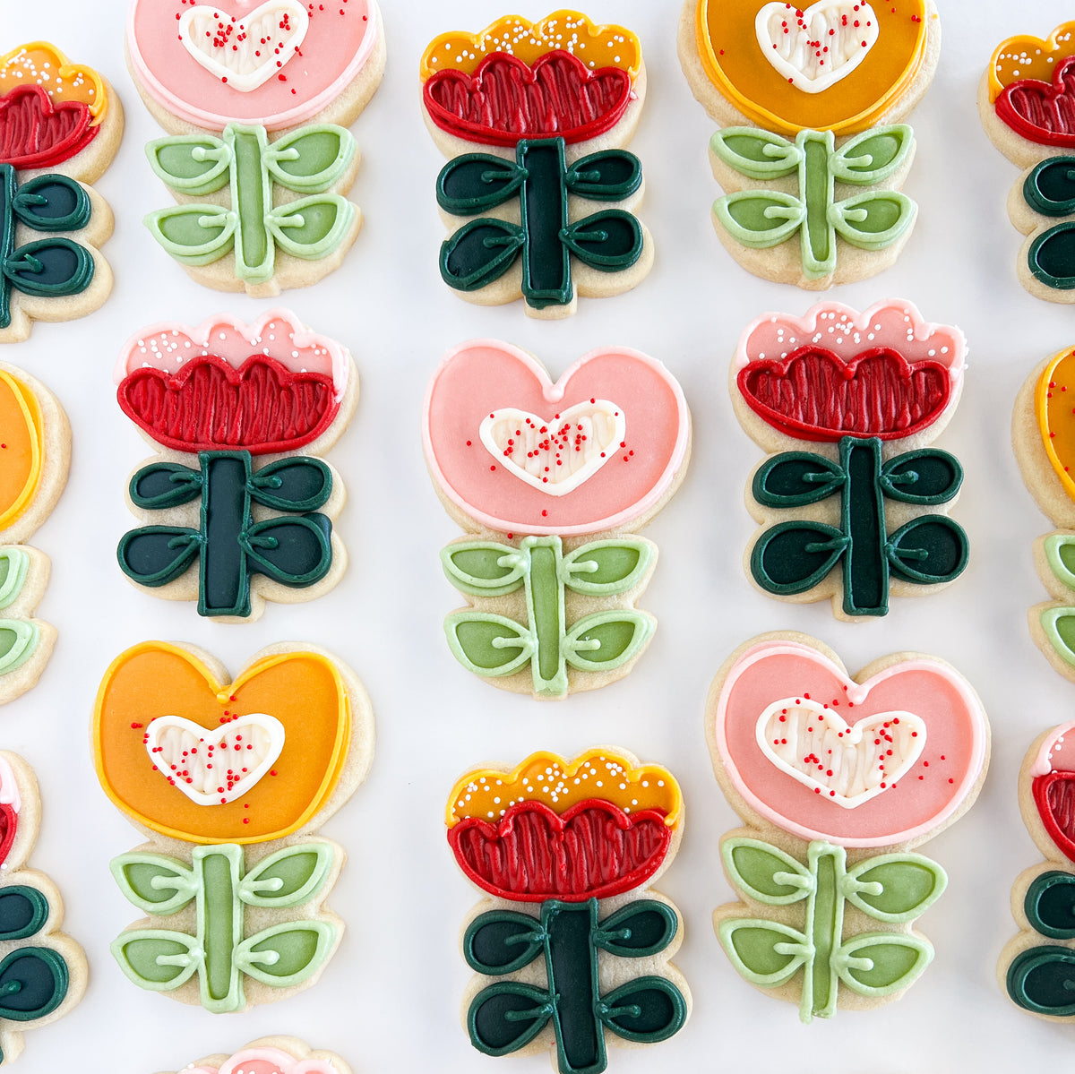 Spring Blooms Sugar Cookie Set