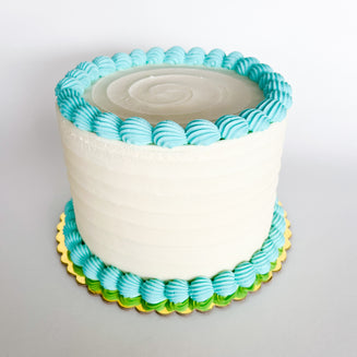 GF Friendly Chocolate Custom Border Cake
