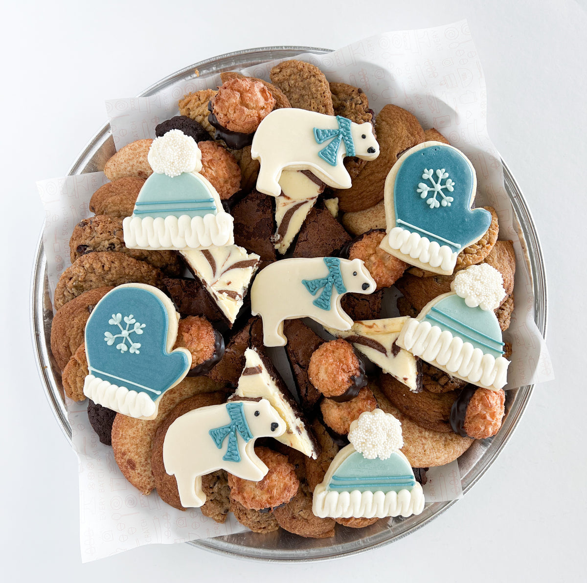 Winter Cookie Platter