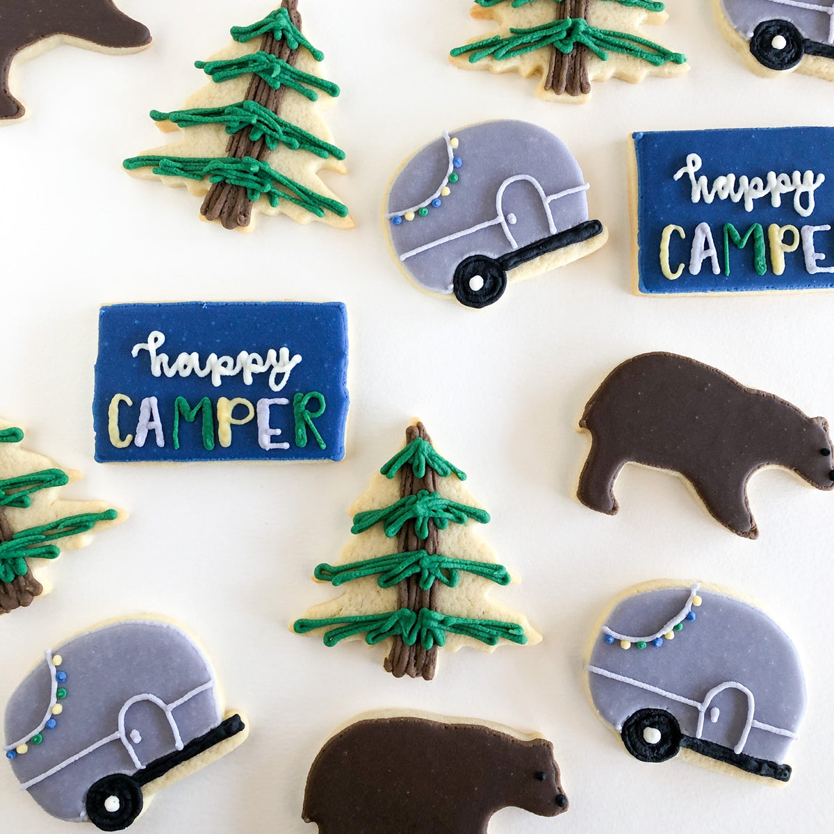 Happy Camper Sugar Cookies