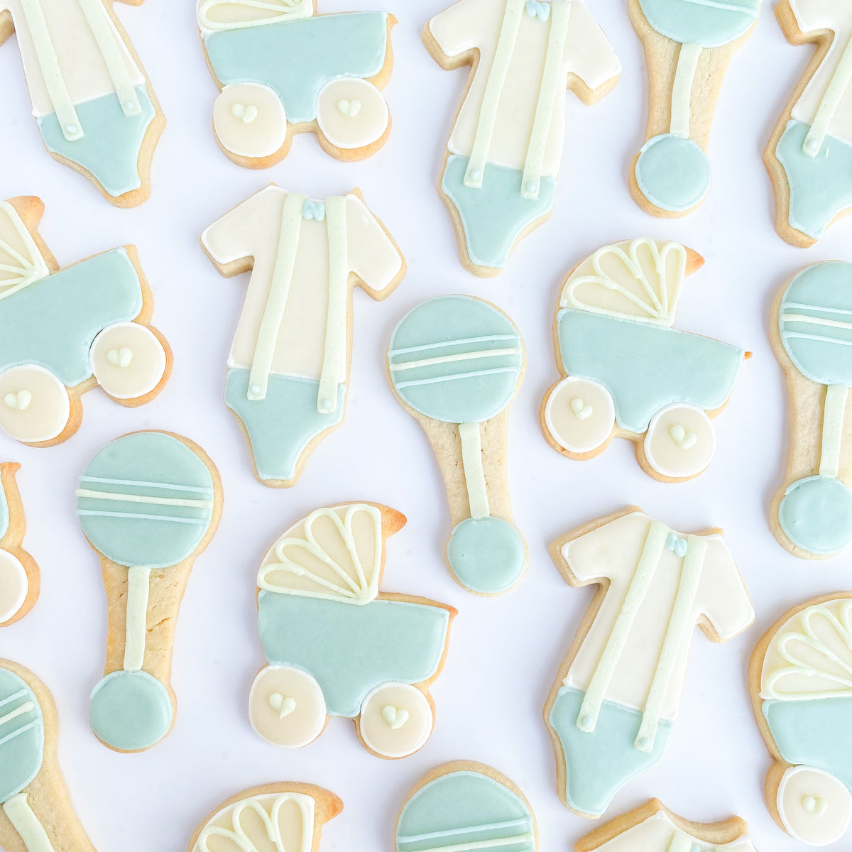 Baby Shower Sugar Cookie Set