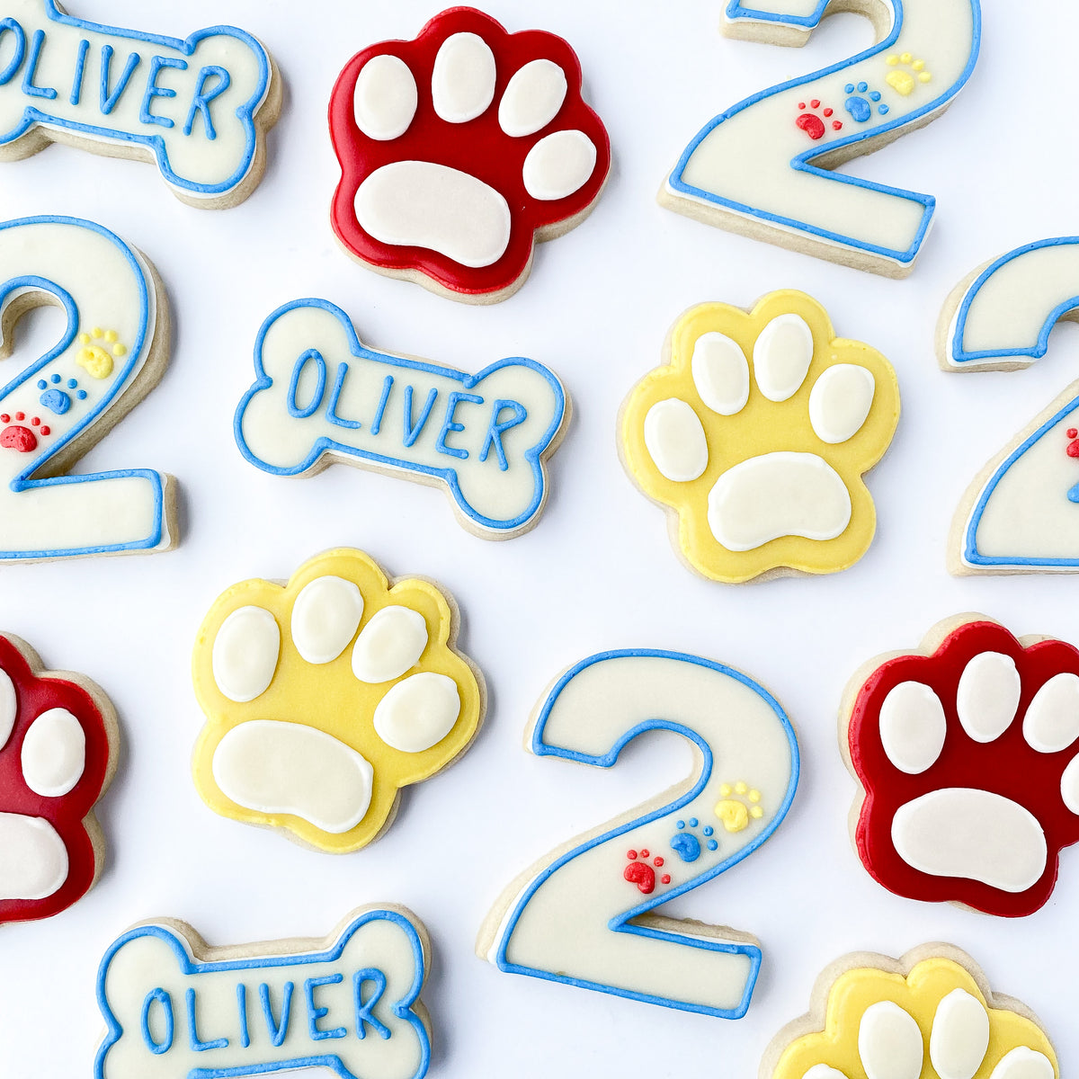 Paw Patrol Sugar Cookies