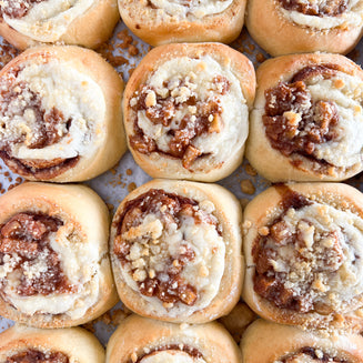 Apple Pie Cheesecake Stuffed Rolls