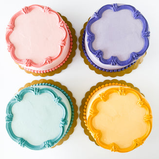 Ruffle Border Cake
