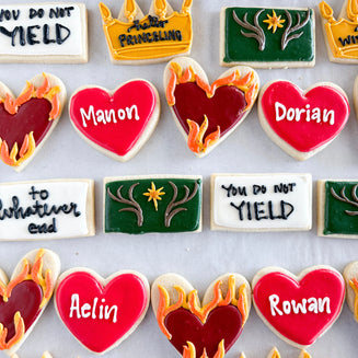 Throne of Glass Sugar Cookie Set