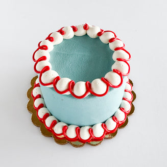 Bubble Border Cake