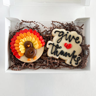 Thanksgiving Sugar Cookie Box (2 Pack)