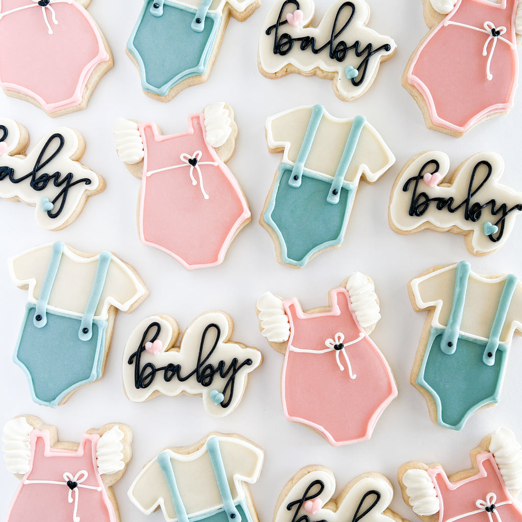 Gender Reveal Sugar Cookie Set Dolce Bakery