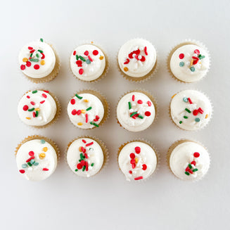 Festive Mini Cupcakes