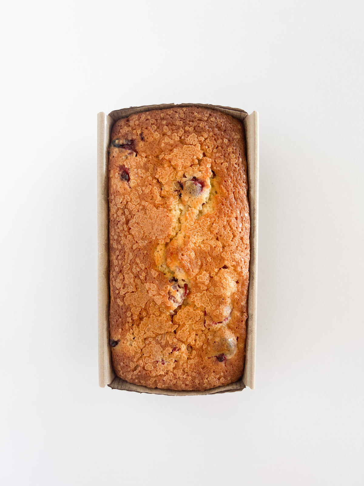 Cranberry Orange Almond Quickbread Loaf