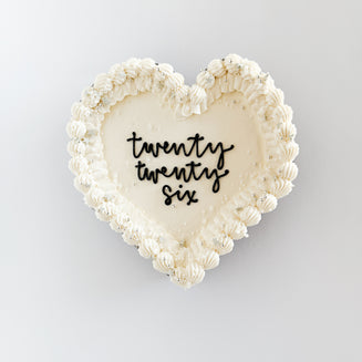 2026 Heart Cake