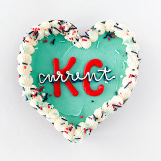 KC Current Heart Cake