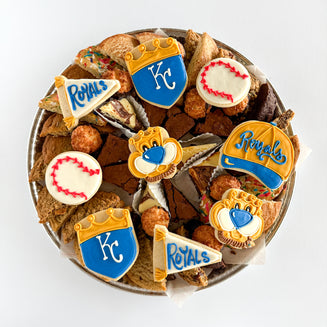 KC Royals Cookie Platter