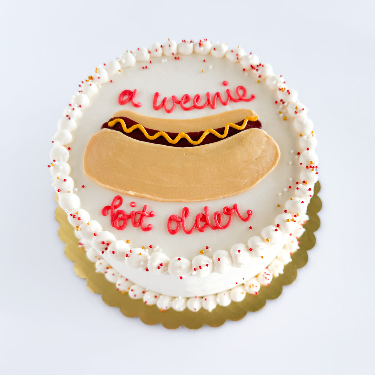 Weenie Bit Older Cake
