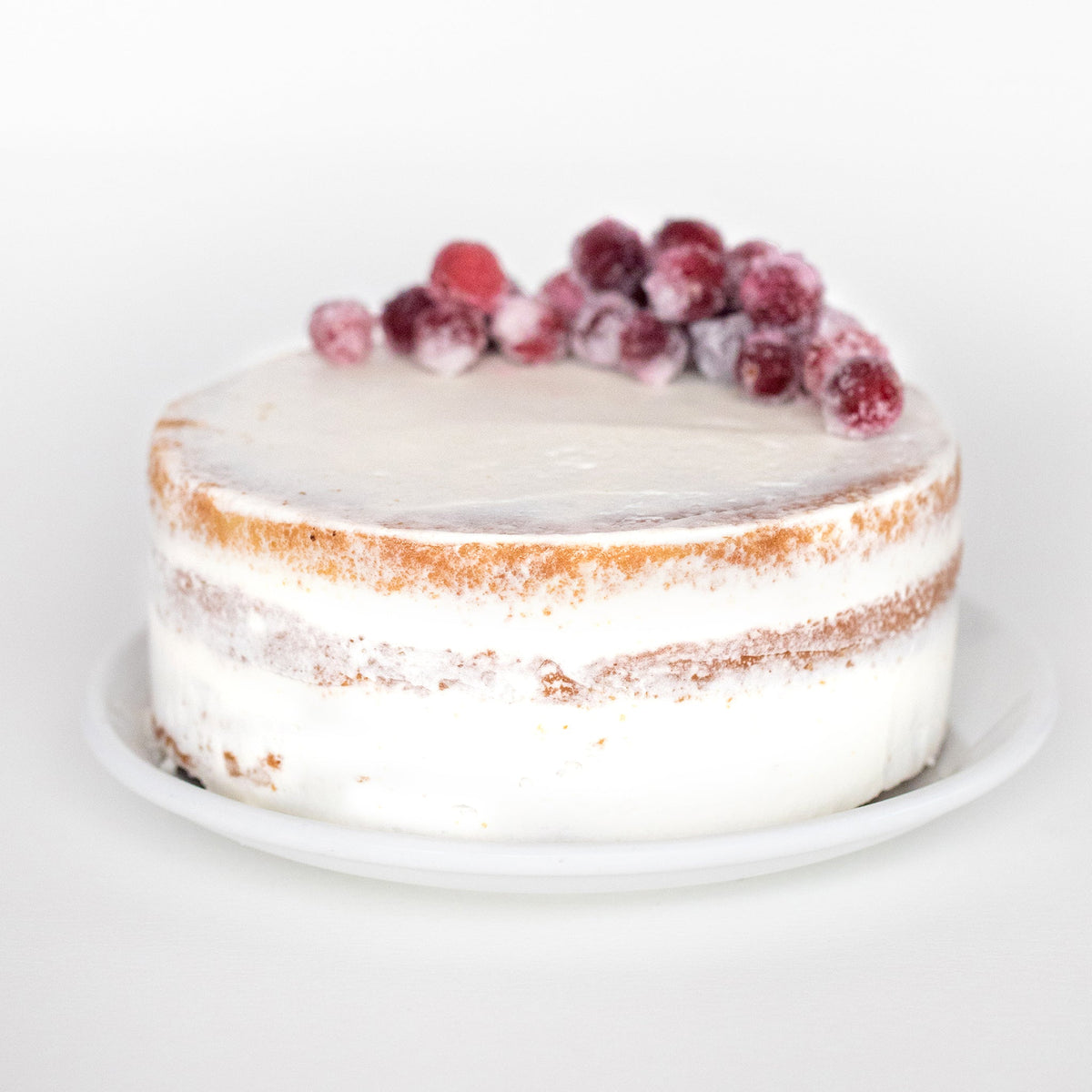 Cranberry Orange Almond Cake