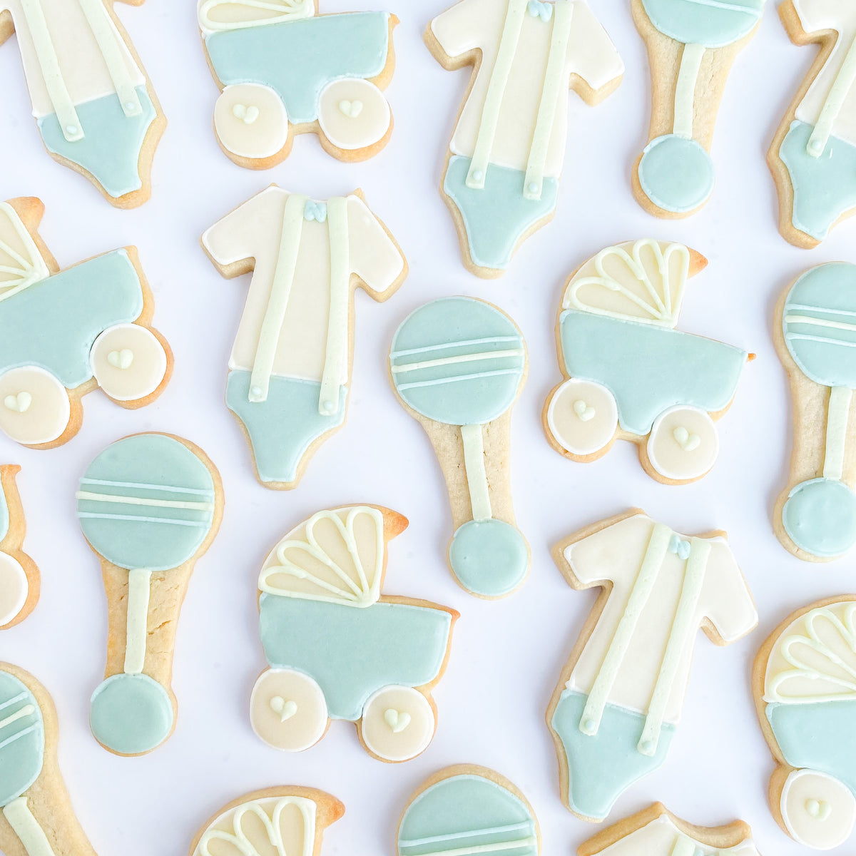 Baby Shower Sugar Cookie Set – Dolce Bakery