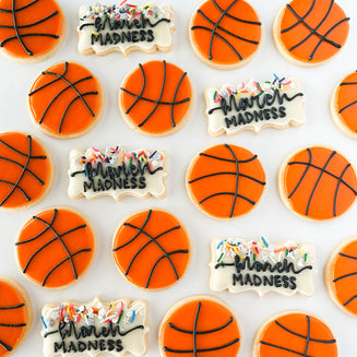 March Madness Sugar Cookies