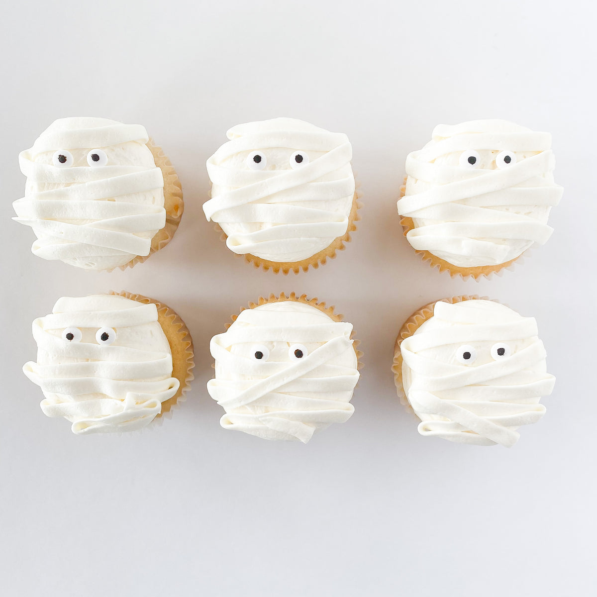 Mummy Cupcakes