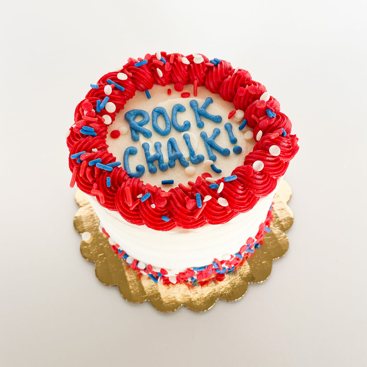 Rock Chalk Cake