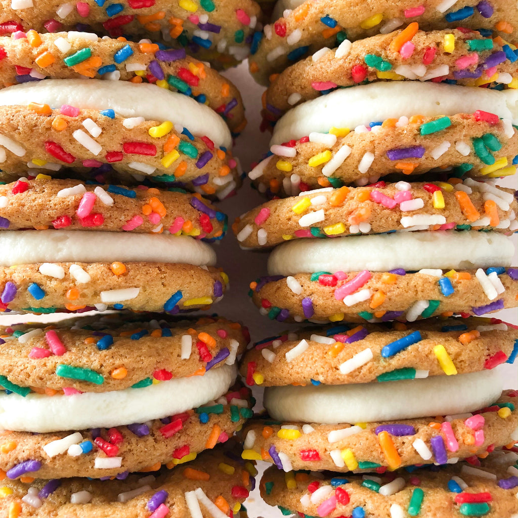 Confetti Cookie Sandwiches Dolce Bakery