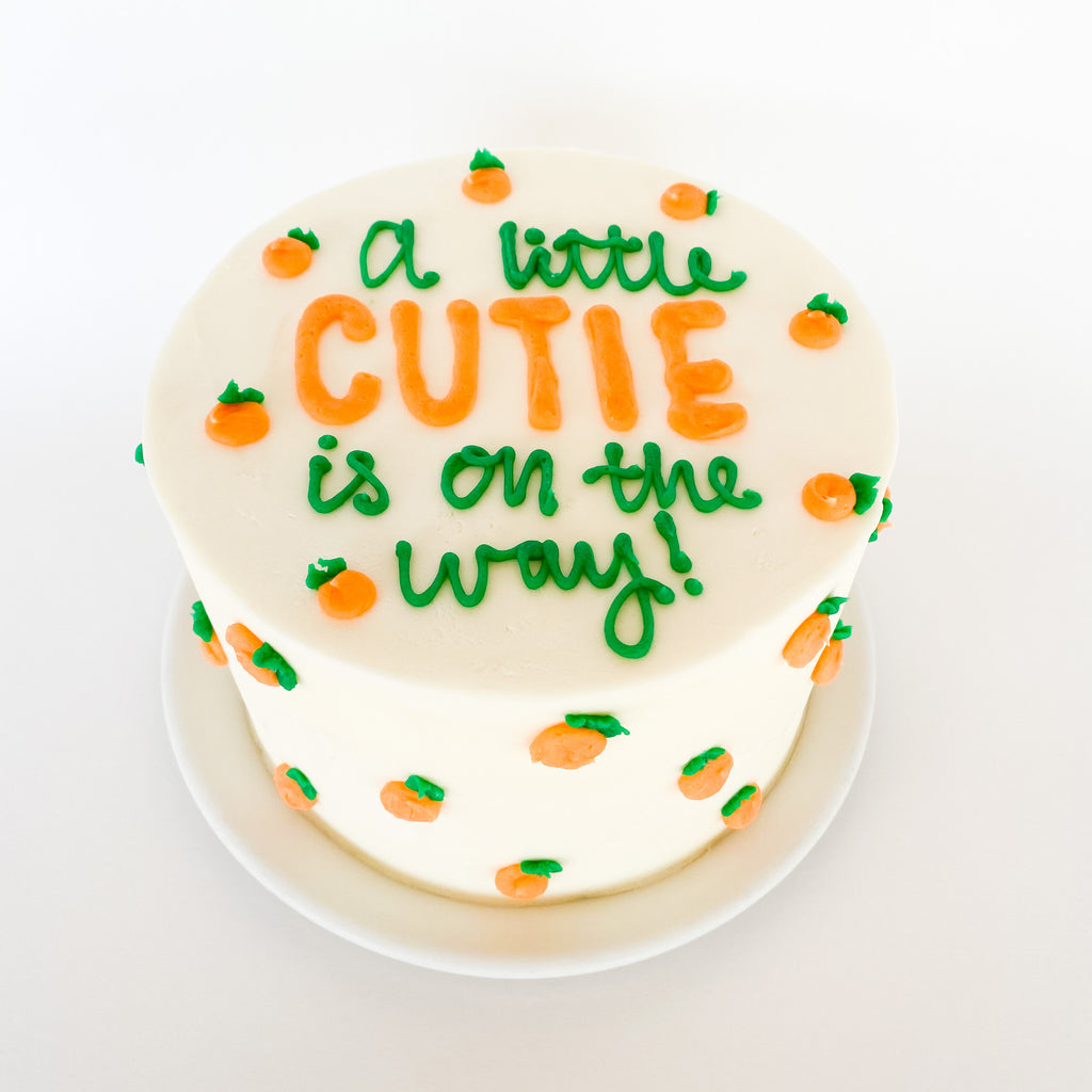 Cutie Baby Shower Cake Dolce Bakery