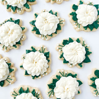 Classic Floral Sugar Cookies